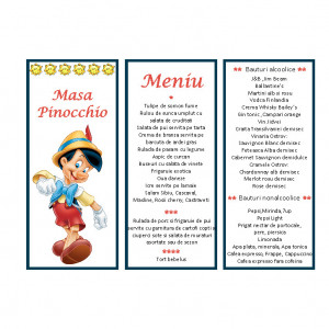 Meniu Botez Simplu Baieti Disney 16