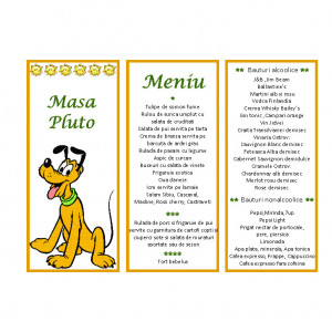 Meniu Botez Simplu Baieti Disney 21