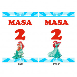 Nr de Masa Botez Ariel Blue