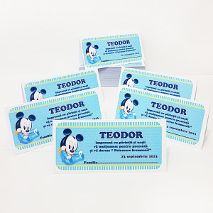 Plic Botez Mickey Mouse
