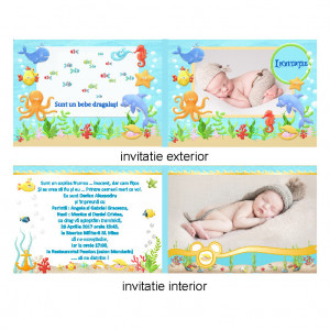 Invitatie Botez Dubla Marin