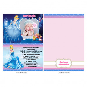 Invitatie Botez Papirus Cenusareasa
