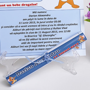 Invitatie Botez Papirus Jerry
