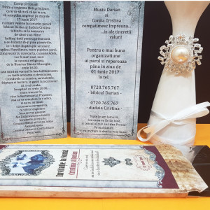Invitatie Nunta Ciocolata Caragiale