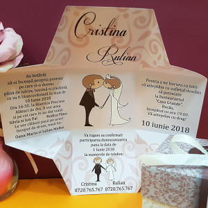 Invitatie Nunta Cutiuta Noi Doi