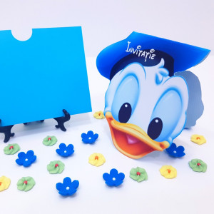 Invitatii Botez Contur Donald 1