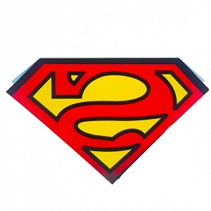 Invitatii Botez Contur Superman 1