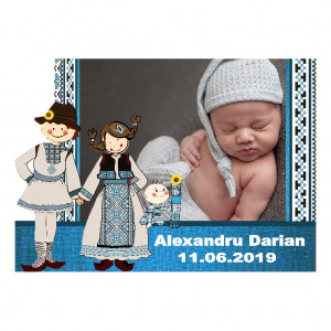 Magnet Contur Traditional Romanesc 9