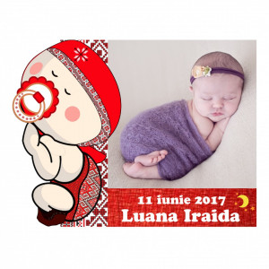 Magnet Contur Traditional Romanesc