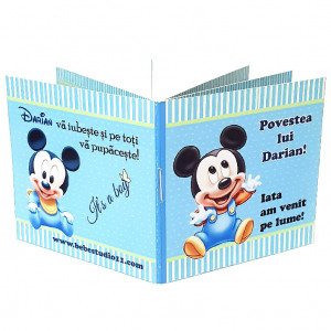 Marturie Botez Carticica 6 Foto Mickey Mouse