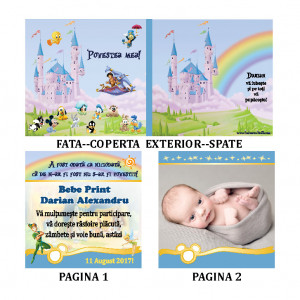 Marturii Botez Carticica 6 Foto Poveste Disney