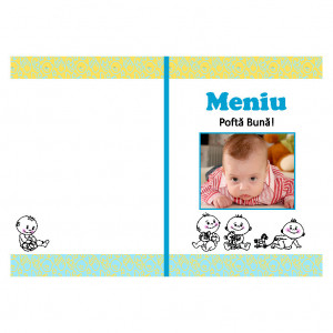 Meniu Botez cu Foto Bebelus
