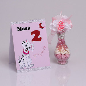 Nr de Masa Botez Dalmatian Roz