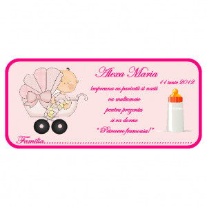 Plic Botez Bebelusa 60