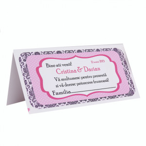 Plic Nunta Pink