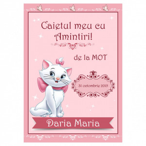 Caiet Amintiri Mot Pisicile Aristocrate