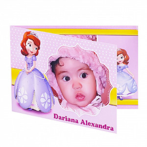 Invitatie Botez Dubla Printesa Sofia