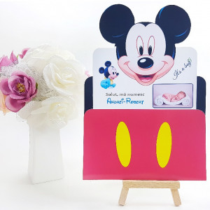 Invitatie Botez PRO Mickey Mouse 1