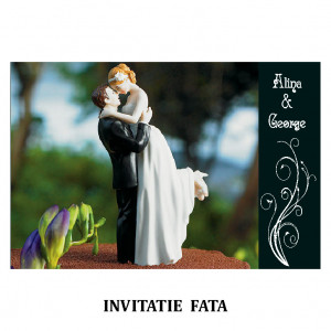 Invitatie Nunta Carte Postala INCP81