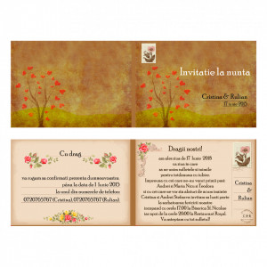 Invitatie Nunta Corespondenta