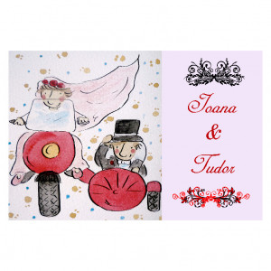 Invitatie Nunta cu Capsa CC34