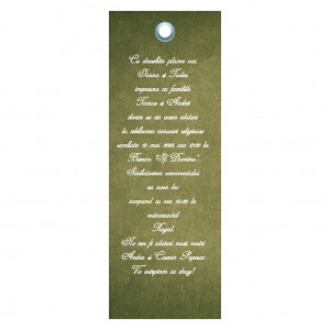 Invitatie Nunta Label INL30