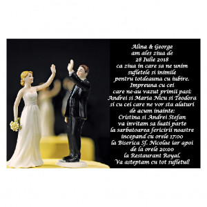 Invitatie Nunta Magnetica MG81