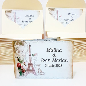 Invitatie Nunta Paris In Love 1