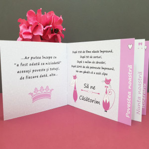 Invitatie Nunta Poveste Pisici