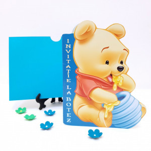 Invitatii Botez Contur Winnie 5