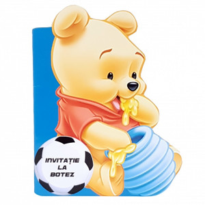 Invitatii Botez Contur Winnie 6