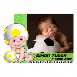 Magnet Contur Fotbal 9