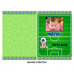 Meniu Botez cu Foto Fotbal 10
