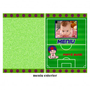 Meniu Botez cu Foto Fotbal 15