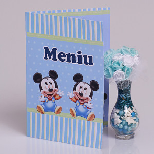 Meniu Botez Gemeni Simplu Mickey Mouse 1