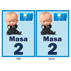 Nr de Masa Botez Baby Boss 1