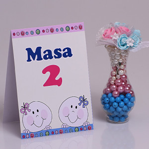Nr de Masa Botez Gemeni Bebelusi 1