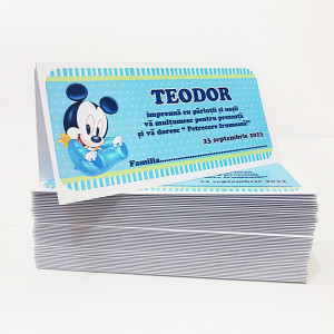 Plic Botez Mickey Mouse