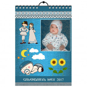 Calendar de perete MOD 12