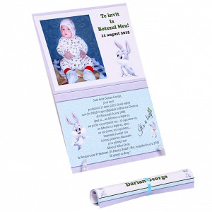 Invitatie Botez Papirus Bugs Bunny
