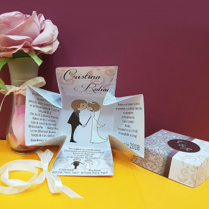 Invitatie Nunta Cutiuta Noi Doi