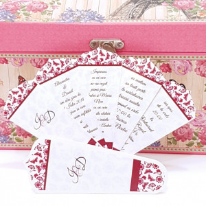 Invitatie Nunta Evantai EV21