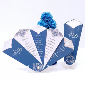 Invitatie Nunta Evantai EV2