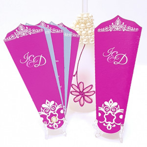 Invitatie Nunta Evantai EV8