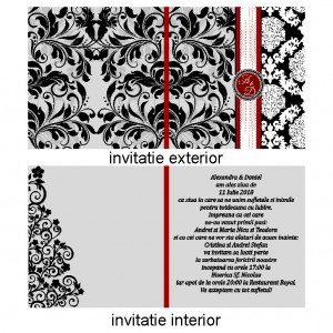 Invitatie Nunta Patrata INPT6