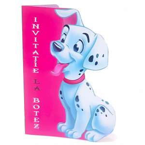 Invitatii Botez Contur Dalmatian F3