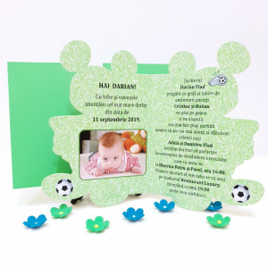 Invitatii Botez Contur Mickey Mouse 12