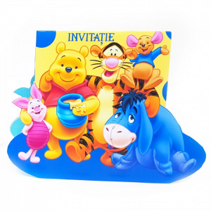 Invitatii Botez Contur Winnie 7