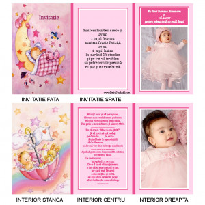 Invitatii Botez Dulcici 3