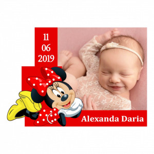 Magnet Contur Minnie Mouse 7